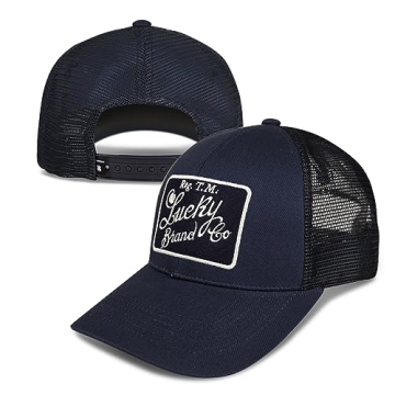 Lucky Brand Adjustable Trucker Cap - Stylish & Comfortable