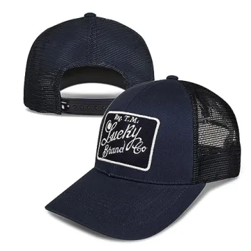Lucky Brand Adjustable Trucker Cap - Stylish & Comfortable
