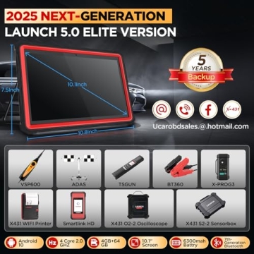 LAUNCH X431 PRO3S+ V5.0 Advanced Diagnostic Scanner for All Cars