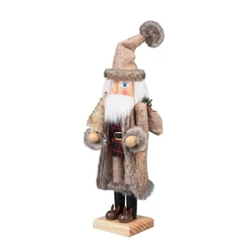 ArlinaL Santa Christmas Nutcracker 15 Inch Unique Holiday Decor