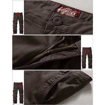 Match Men's Wild Cargo Pants for Comfort & Style