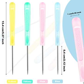 12 Pieces Sugar Needle Scriber Set - Perfect Baking Tool