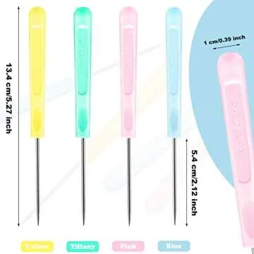 12 Pieces Sugar Needle Scriber Set - Perfect Baking Tool