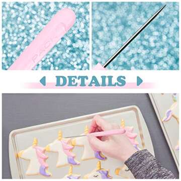 12 Pieces Sugar Needle Scriber Set - Perfect Baking Tool