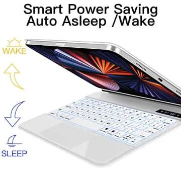 Tiaota iPad Pro 11/10.9-inch Magnetic Keyboard Case