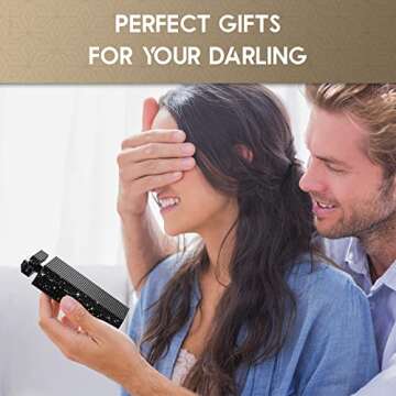 Lady Handheld Fan, Rechargeable Small Personal Fan with 3 Speeds Setting, Powerful Quiet Pull-out Portable Fan, Mini Cooling Desk Electric Fan Safe for Girls Woman Office School-Black Rhinestones