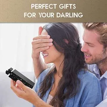 Lady Handheld Fan, Rechargeable Small Personal Fan with 3 Speeds Setting, Powerful Quiet Pull-out Portable Fan, Mini Cooling Desk Electric Fan Safe for Girls Woman Office School-Black Rhinestones