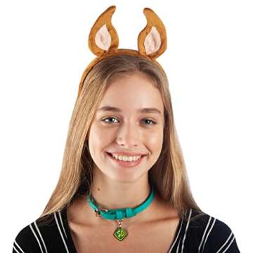 Bioworld Scooby-Doo Cosplay Headband & Collar - Unique Gift Set for Fans