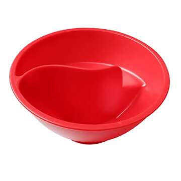 MADINE Anti-Soggy Cereal Bowl, Never Soggy Cereal Bowlm, Reusable Snack and Dip Bowls, BPA-Free Divi...