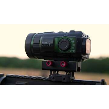 SiOnyx Aurora I Full-Color Digital Night Vision Camera I Ultra Low-Light IR Sensor Technology I Weapon Rated, Water Resistant, WiFi, Compass & GPS Capable. Infrared Night Vision Monocular.
