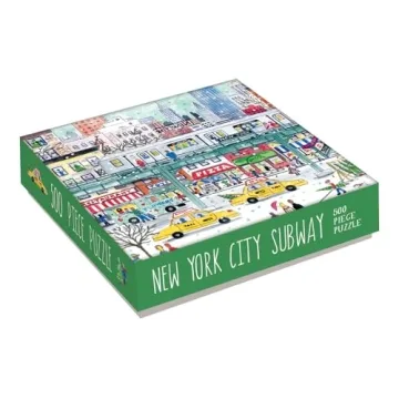 Galison 500 Piece New York City Holiday Jigsaw Puzzle