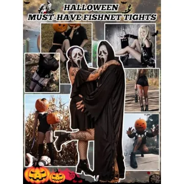 Buitifo Women Sexy Tights Fishnet Opening Leggings