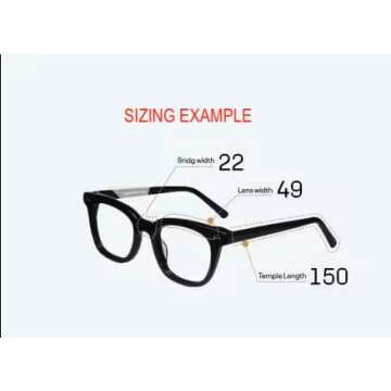 Ryan Simkhai Eyeshop MAX Polarized Sunglasses in Navy Blue