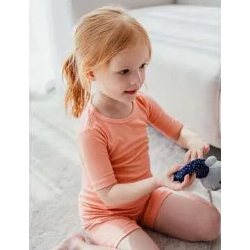 AVAUMA Snug-Fit Baby Pajamas Summer Short Sets