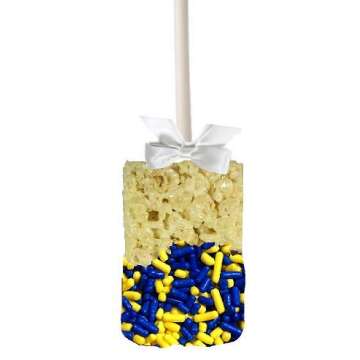 Blue and Yellow Edible Sprinkles for All Occasions