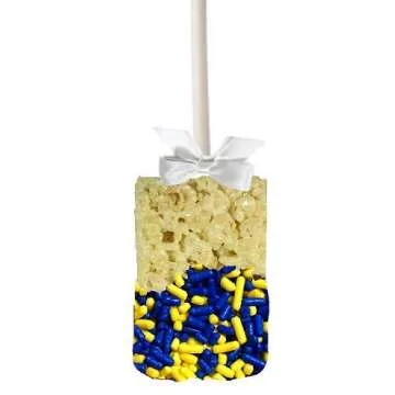 Blue and Yellow Edible Sprinkles for All Occasions
