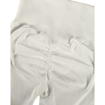 GILLYA Butt Scrunch Leggings,Workout Leggings for Women,Seamless Squat Proof High Waisted 4 Way Stre...