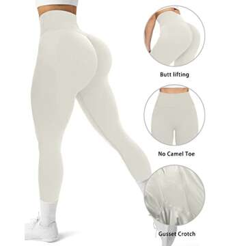 GILLYA Butt Scrunch Leggings,Workout Leggings for Women,Seamless Squat Proof High Waisted 4 Way Stretch,Compression Tummy Control,Gym Capri Active Fitness Yoga Pants