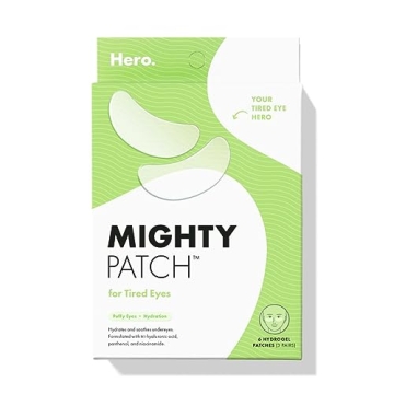 Hero Cosmetics Mighty Patch™ for Tired Eyes Patches - Soothing Hydrogel Patches - Awakens and Visi...