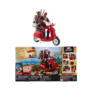 Marvel Legends Deadpool Action Figure & Vehicle Set