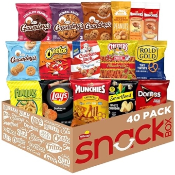 Frito Lay Ultimate Snack Care Package - 40 Variety Snacks!