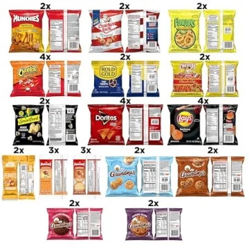 Frito Lay Snack Care Package - 40 Snacks Included
