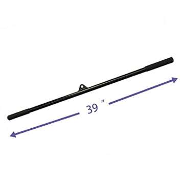 Jdiano LAT Pulldown Bar Cable Machine Attachment for Gym, Fitness, Muscle Building, Body Training an...