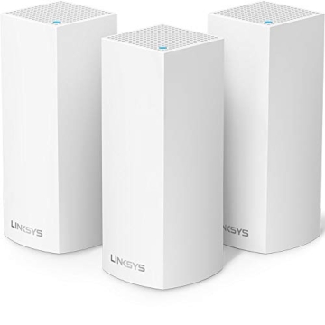 Linksys Velop AC3600 Mesh WiFi System - 3 Pack | 4,500 Sq Ft Coverage