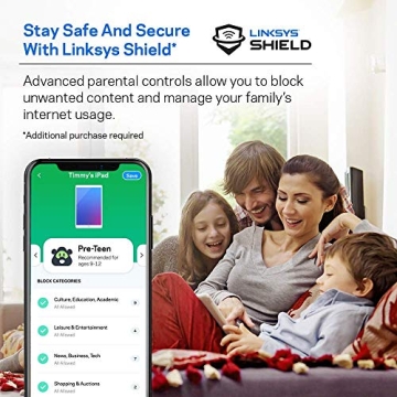 Linksys Velop AC3600 Mesh WiFi System 3 Pack Ultimate Coverage