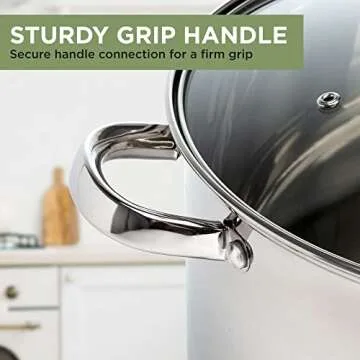 Ecolution 8-Quart Stock Pot for Versatile Cooking