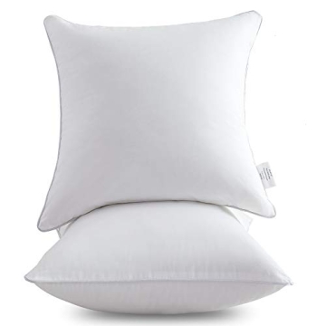 Oubonun 20x20 Throw Pillow Inserts - Set of 2 Comfort