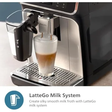 Philips 5500 Espresso Machine with LatteGo & QuickStart