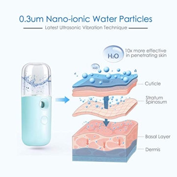 GIVERARE Nano Facial Steamer for Hydration & Makeup