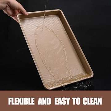 JOHO BAKING Nonstick Cookie Sheet Set for Baking All Ages