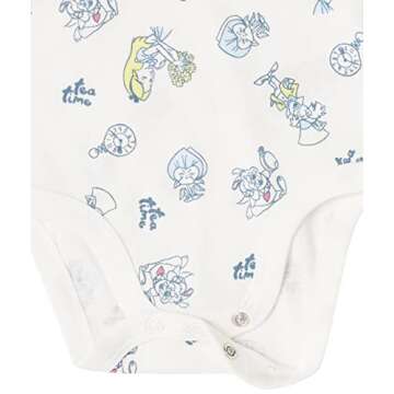 Amazon Essentials Disney | Marvel | Star Wars Unisex Babies' 6-Piece Outfit Set, Pack of 6, Alice Te...