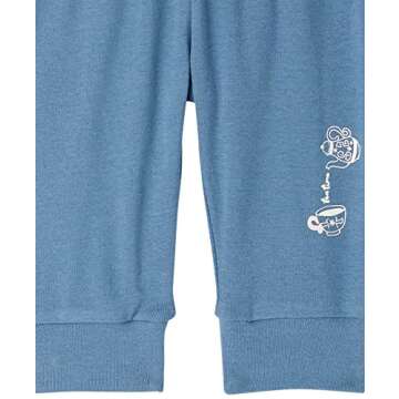 Amazon Essentials Disney | Marvel | Star Wars Unisex Babies' 6-Piece Outfit Set, Pack of 6, Alice Tea Party, 12 Months