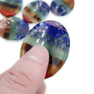 SHARKOOO Thumb Worry Stone for Anxiety Relief and Meditation