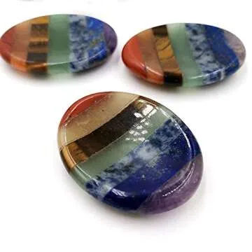 SHARKOOO Thumb Worry Stone for Anxiety Relief and Meditation