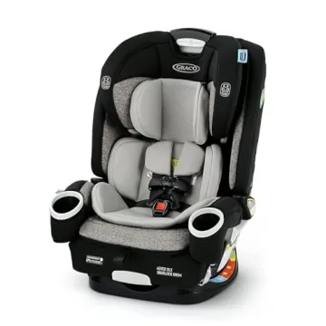 Graco 4Ever DXL SnugLock Grow 4-in-1 Car Seat Featuring Easy Installation and Expandable Backrest, H...
