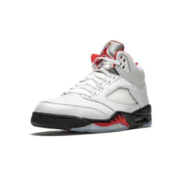 NIKE Jordan Air 5 Retro Red Silver Tongue 2020 Size 12