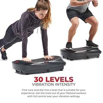 Sunny Health & Fitness 4D Vibration Plate for Toning