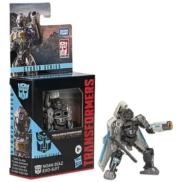 Transformers Rise of the Beasts Noah Díaz Exo-Suit Action Figure