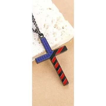 Stainless Steel Philippians Pendant - Faith & Patriotism