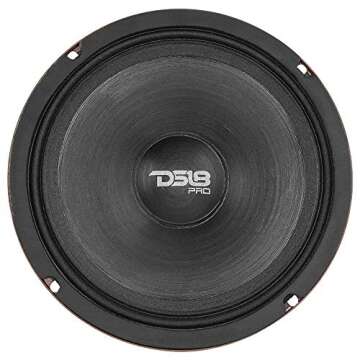 DS18 6.5" Slim Loudspeaker - 400W Water-Resistant Motorcycle Audio