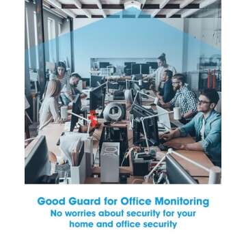 Braosusner HD Smoke Detector Hidden Camera Wireless 1080P