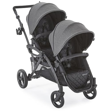 Contours Options Elite V2 Convertible Lightweight Tandem Double Stroller - Versatile and Spacious Se...