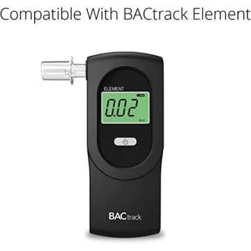 BACtrack Professional Breathalyzer Mouthpieces (500 Count) | Compatible with BACtrack S80, Trace, Scout, Element & S75 Breath Alcohol Testers