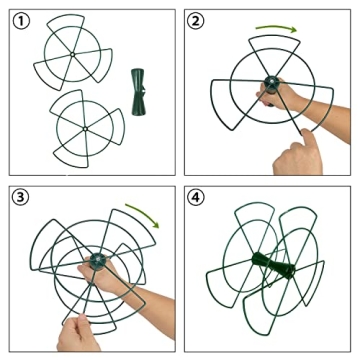 Sattiyrch Christmas Light Storage Bag with 4 Metal Reels