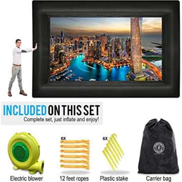 Inflatable Theater Projector for Outdoor Fun