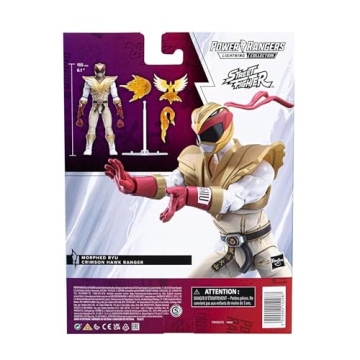 Collectible Power Rangers Street Fighter Ryu Action Figure